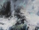 Amongst the Villains of Ure Eshaness by Janette Kerr contemporary artwork Painting