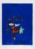 ready to dissolve blue boundaries by Tom Polo contemporary artwork Drawing