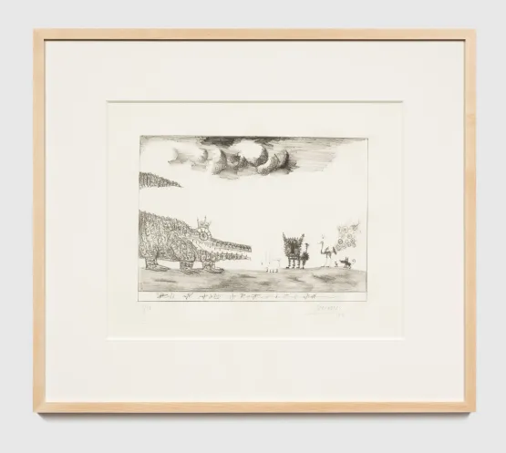 Luxor by Saul Steinberg contemporary artwork Print
