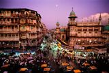 Moonrise over Mumbai India by Steve Mccurry contemporary artwork print