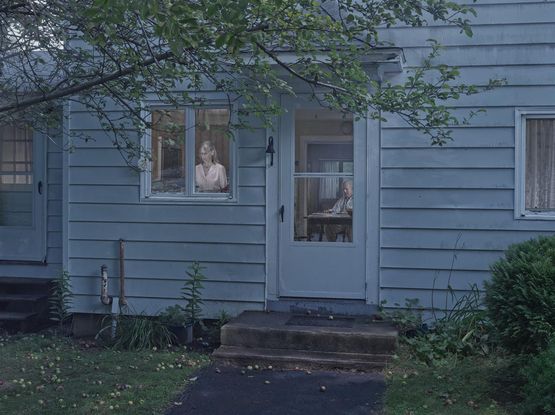 Woman at Kitchen Window by Gregory Crewdson contemporary artwork Photography