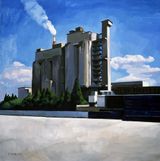 Industry topic by Liu Weijian contemporary artwork painting