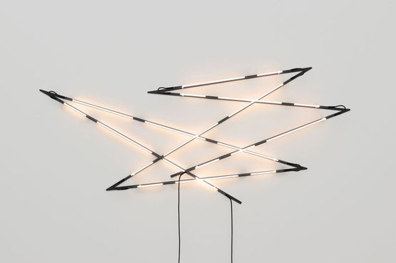 Forward by Brigitte Kowanz contemporary artwork Sculpture