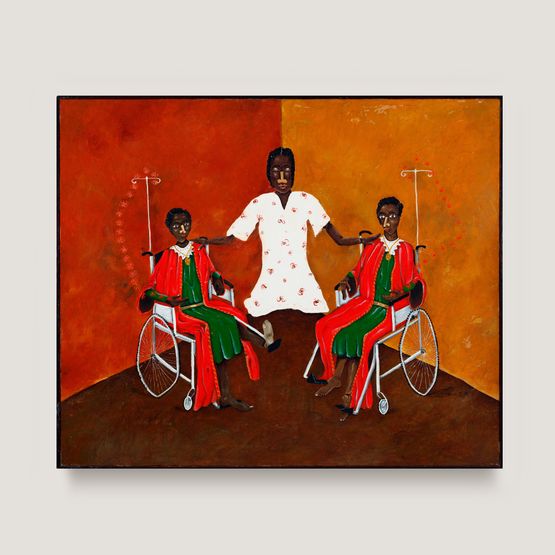 1 Gemelar by Dalton Paula contemporary artwork Painting