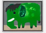 GREEN - Phant .... by Philip Emde contemporary artwork painting