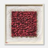 Number 355D by Leonardo Drew contemporary artwork painting sculpture works on paper