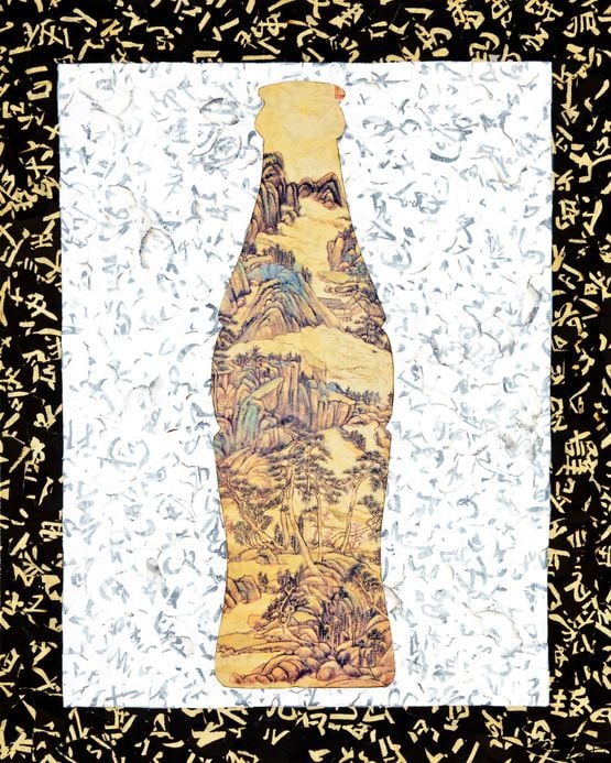 Landscape Cola by Xue Song contemporary artwork Mixed Media