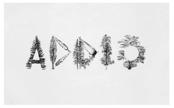 Goodbye Trees by Mirella Bentivoglio contemporary artwork Print