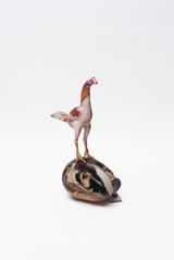 Brancusi  Shamo by Osang Gwon contemporary artwork print