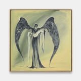 Death of Tamara Lermontovs Demon by Diana Quandour contemporary artwork painting