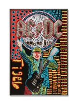 Rock or bust by Kunmanara Tiger Yaltangki contemporary artwork mixed media painting