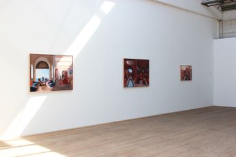 Contemporary art exhibition Cinthia Sifa Mulanga Embrace Path to Growth and Contentment at Bode Berlin Germany