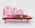 Lifted Lounge 2 Pink by Tschabalala Self contemporary artwork Sculpture