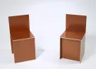 Chairs no. 84  no. 85 by Donald Judd contemporary artwork Design