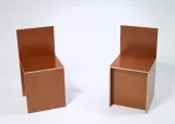 Chairs no. 84  no. 85 by Donald Judd contemporary artwork design