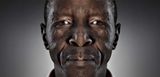 Faces of people who may or may not be victims or perpetrators of domestic violence James by Gabrielle Goliath contemporary artwork print