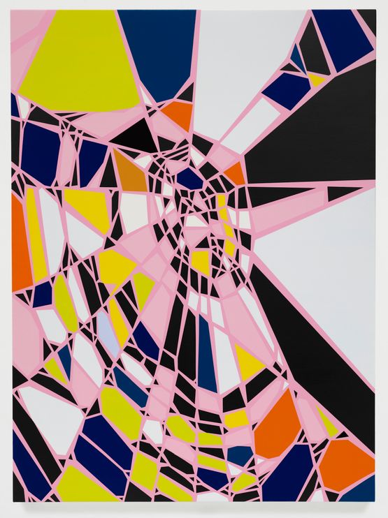 Phase Six Spiderweb by Sarah Morris contemporary artwork Painting