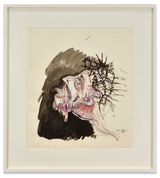 Untitled by Robert Smithson contemporary artwork painting works on paper
