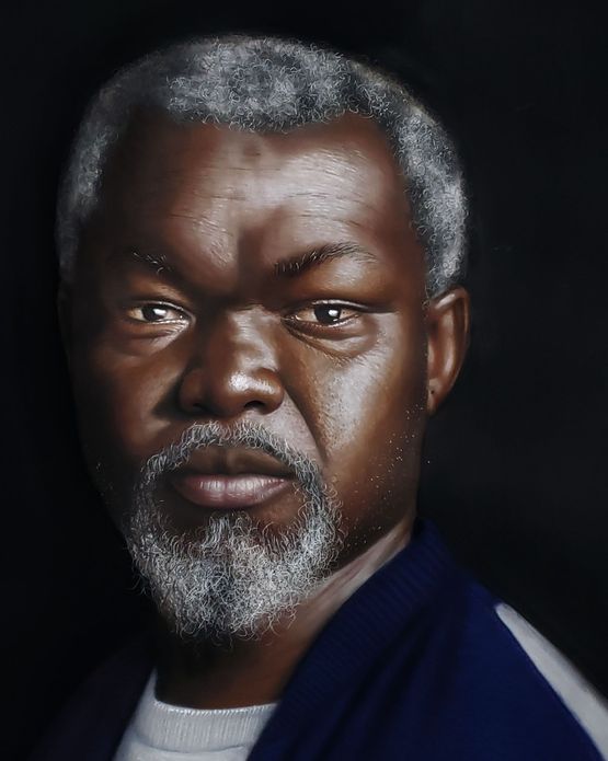 Babajide as an Unknown Quantity by Babajide Olatunji contemporary artwork Painting