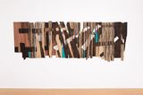 Conjugation by El Anatsui contemporary artwork sculpture
