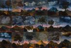 Eighteen Sections from Clarks Myriorama by Tony Clark contemporary artwork Works on Paper