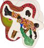 Alikuwa amekufa kwa uchawi.Pieta by Pierre Mukeba contemporary artwork Painting