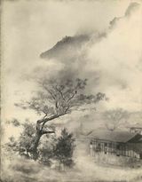 Birds Twittering amid Cloud-clad Peaks by Lang Jingshan contemporary artwork photography
