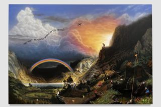 Contemporary art exhibition Friedrich Kunath The Nearest Faraway Place at Pace Gallery Seoul South Korea