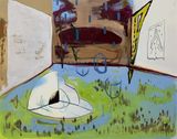 Rotating Pavilion by Jihyun Lee contemporary artwork painting