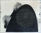 The mound of weight disturbed me by Radhika Khimji contemporary artwork mixed media painting