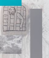 Loco furioso Gray by Juliao Sarmento contemporary artwork painting drawing