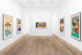Contemporary art exhibition Luis Chan Fantasy Landscape at Sadie Coles HQ Bury Street London United Kingdom