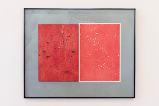 End Papers by Martin Boyce contemporary artwork Works on Paper