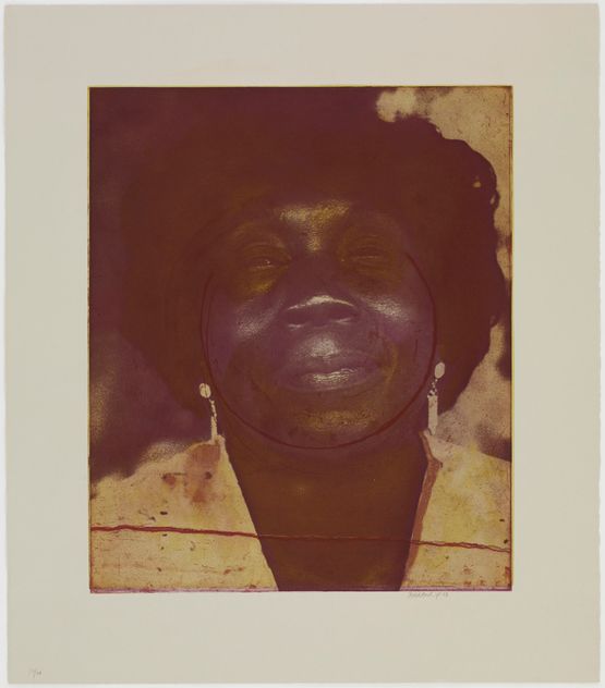 Mother Approaching Sixty by Frank Bowling contemporary artwork Print