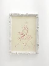 Allegory of Envy after Leonardo da Vinci 01125 by Delaine Le Bas contemporary artwork works on paper