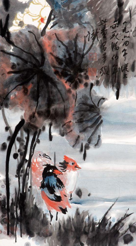 After Ren Bonian by Lui Shou-Kwan contemporary artwork Works on Paper