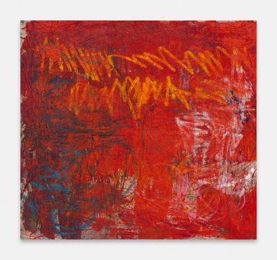 Oscar Murillo Sees Red in Rome