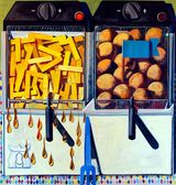 Frietpot by Kristof Santy contemporary artwork painting