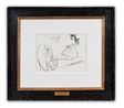 Le bain de pieds by Pablo Picasso contemporary artwork Works on Paper