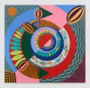 Roda Coracao III by Beatriz Milhazes contemporary artwork Painting