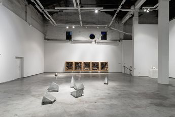 Contemporary art exhibition Group Exhibition Metal Matters Reflection to Oxidation at ShanghART M50 Shanghai China