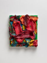 Red Mark No.4 by Zhu Jinshi contemporary artwork painting