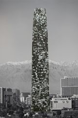 Costanera Center Series Redressed Architectures for the City of Santiago by Patrick Hamilton contemporary artwork photography