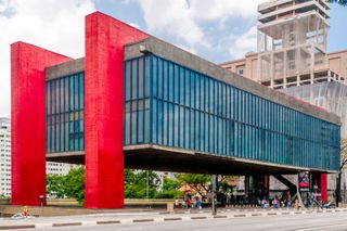 Museu de Arte de Sao Paulo MASP contemporary art institution in