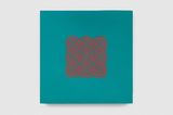 After Damascus Three Pillars Green  Red by Tess Jaray contemporary artwork works on paper