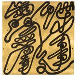 Butterflies in the Cloud by Wei Ligang contemporary artwork painting works on paper