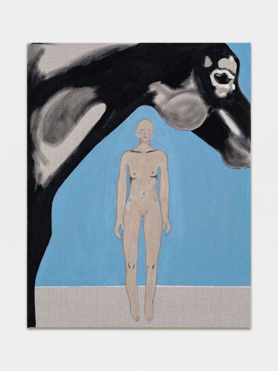 HumanHorse N20 by Anouk Lamm Anouk contemporary artwork Painting