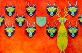 The Last Hunt by Clasutta contemporary artwork painting