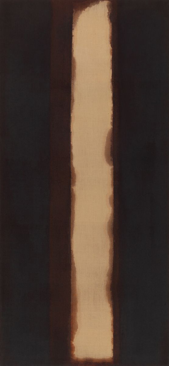 Umber-Blue by Yun Hyong-Keun contemporary artwork Painting