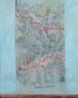 The moon and the river by Sebastian Espejo contemporary artwork Painting